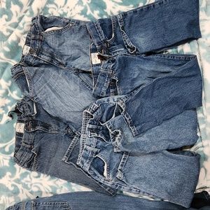 Children's place denim. 3 pants, 1 short.
